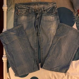 Big Star X-long size 28 jeans boot cut Preloved condition